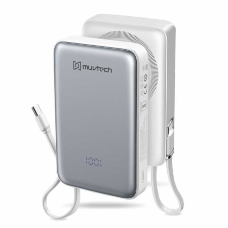 MUVTECH SLIMSONIC 10000MAH MAGSAFE WIRELESS POWER BANK