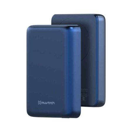 MUVTECH SLIM II 10000MAH 20W PD MAGNETIC WIRELESS POWER BANK WITH 15W WIRELESS CHARGING