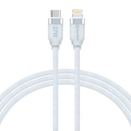 MUVTECH SURGE 27W USB-C TO LIGHTNING BRAIDED FAST CHARGING CABLE