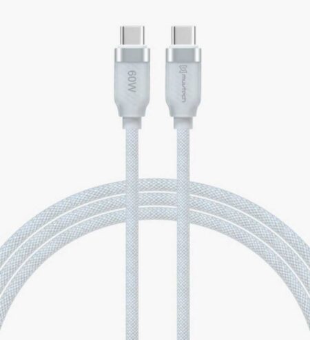 MUVTECH SURGE USB-A TO USB-C 60W BRAIDED FAST CHARGING CABLE
